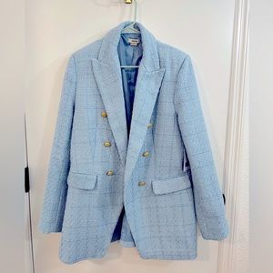 Jason Wu Double Breasted Tweed Blazer